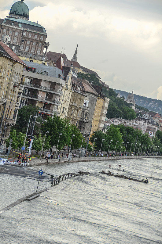 洪水泛滥的布达佩斯 - 2013